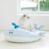 Whale Cooling Cat Bed
