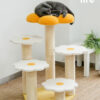 Five-Tier Yellow Flower Cat Tree