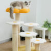 Five-Tier Yellow Flower Cat Tree