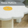 Five-Tier Yellow Flower Cat Tree